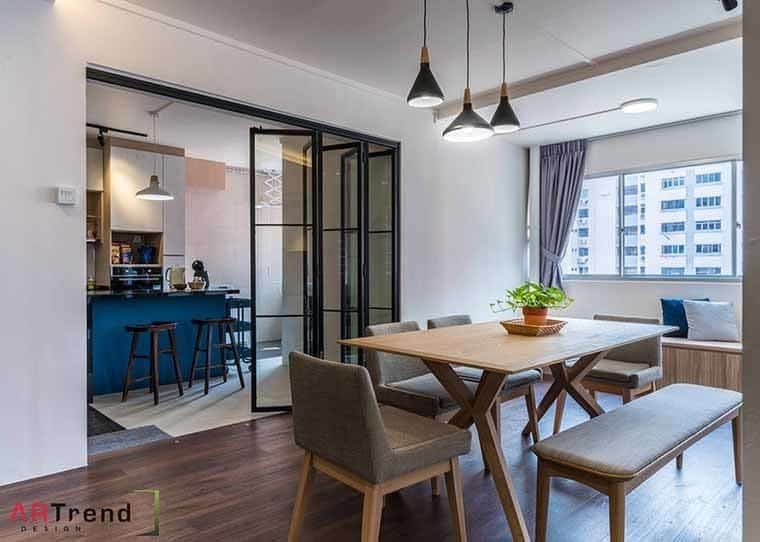 scandinavian landed house interior