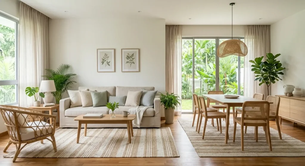 what is open concept living